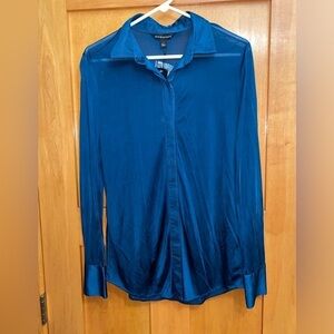 Rock & Republic women’s button up long sleeve shirt new with tags size medium‍‍﻿